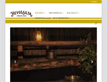 Tablet Screenshot of hevossilta.fi
